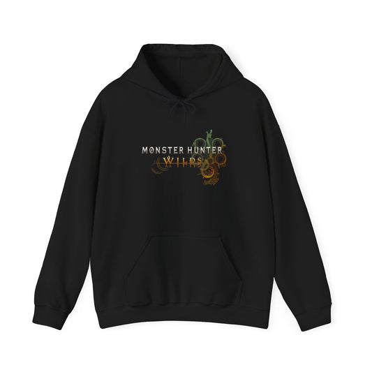 Black Monster Hunter Wilds Hoodie