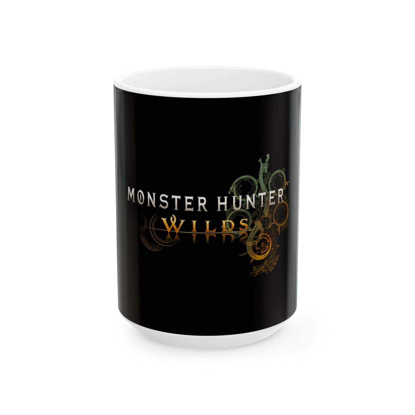 Black Monster Hunter Wilds Mug