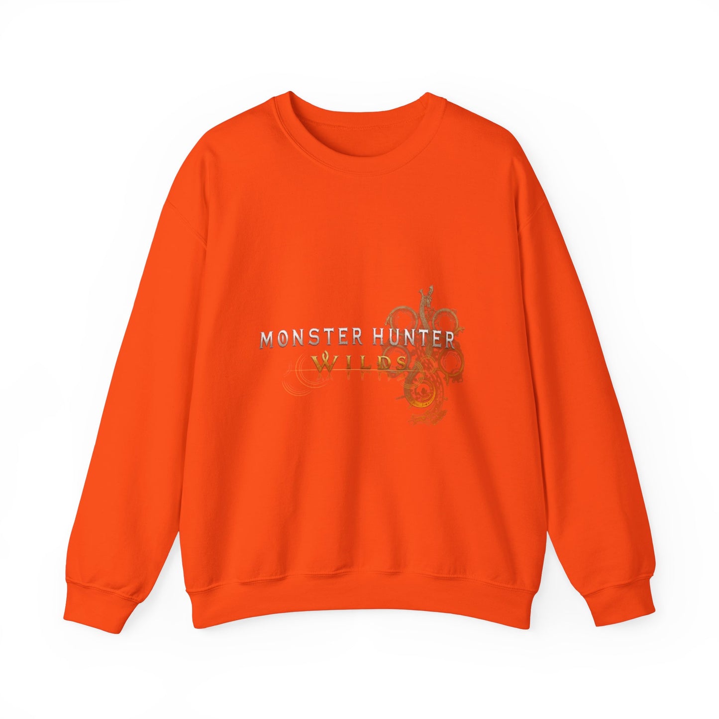 Orange Monster Hunter Wilds Sweatshirt