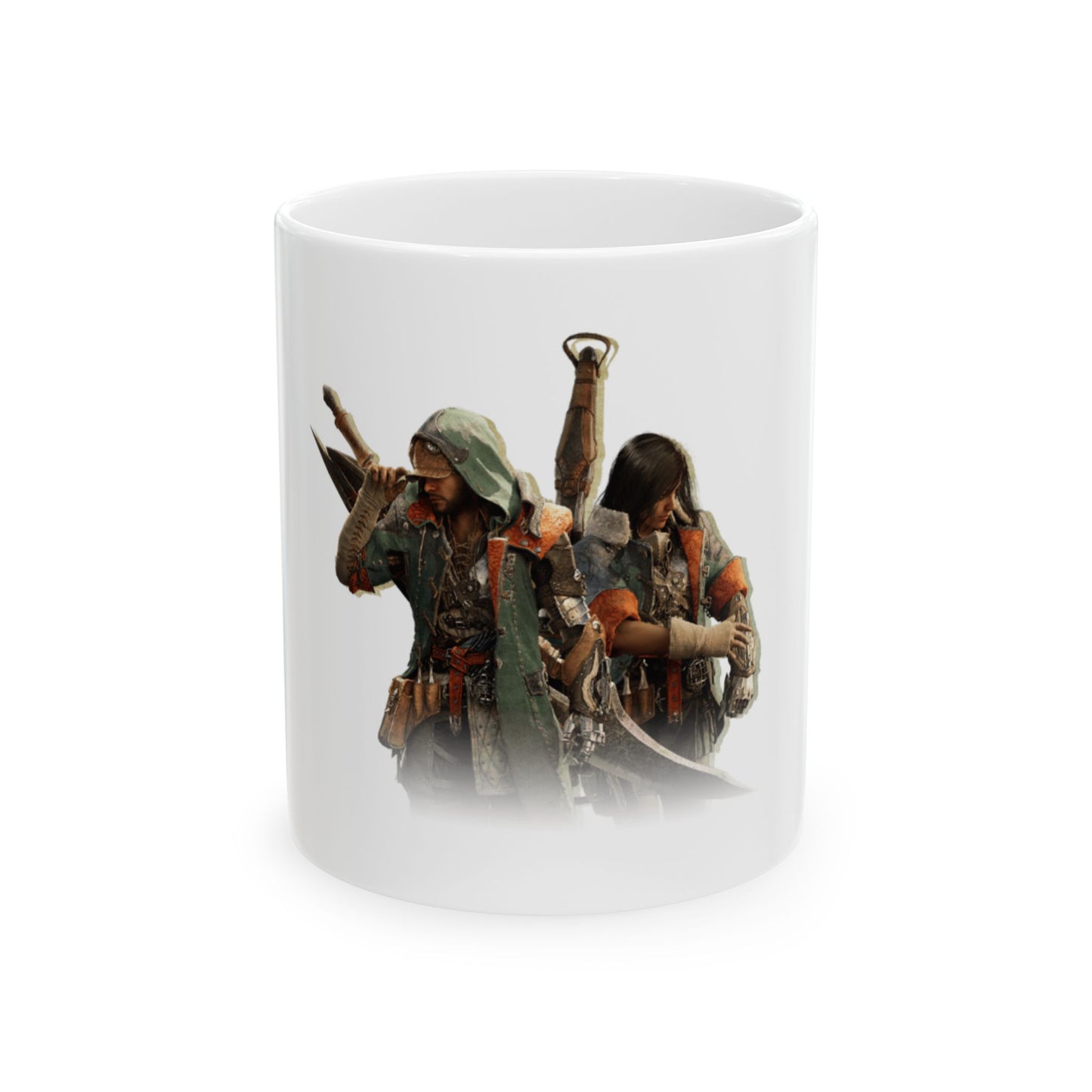 Monster Hunter Wilds Mug – Rathalos & Hunter (11oz, 15oz)