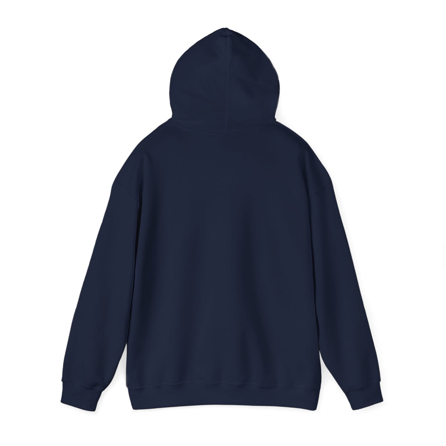 Navy Blue Monster Hunter Wilds Hoodie – Rathalos & Hunter