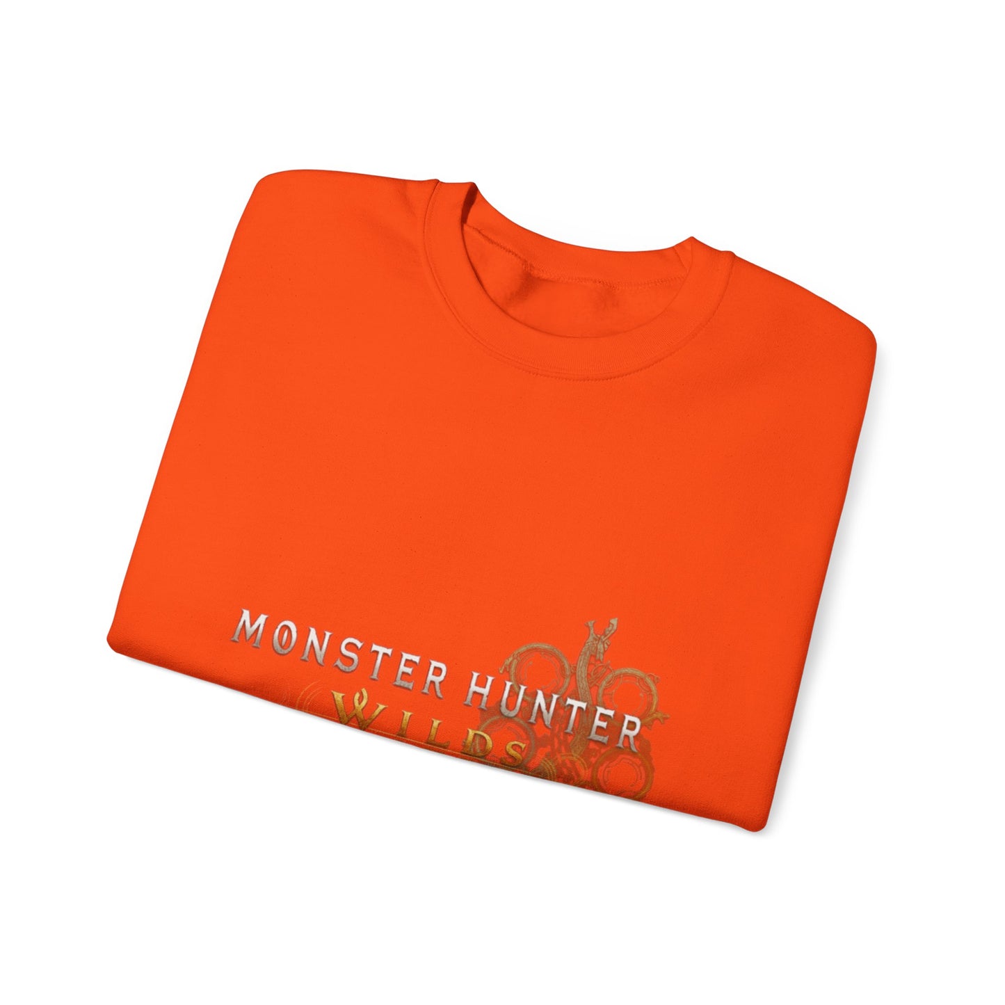 Orange Monster Hunter Wilds Sweatshirt