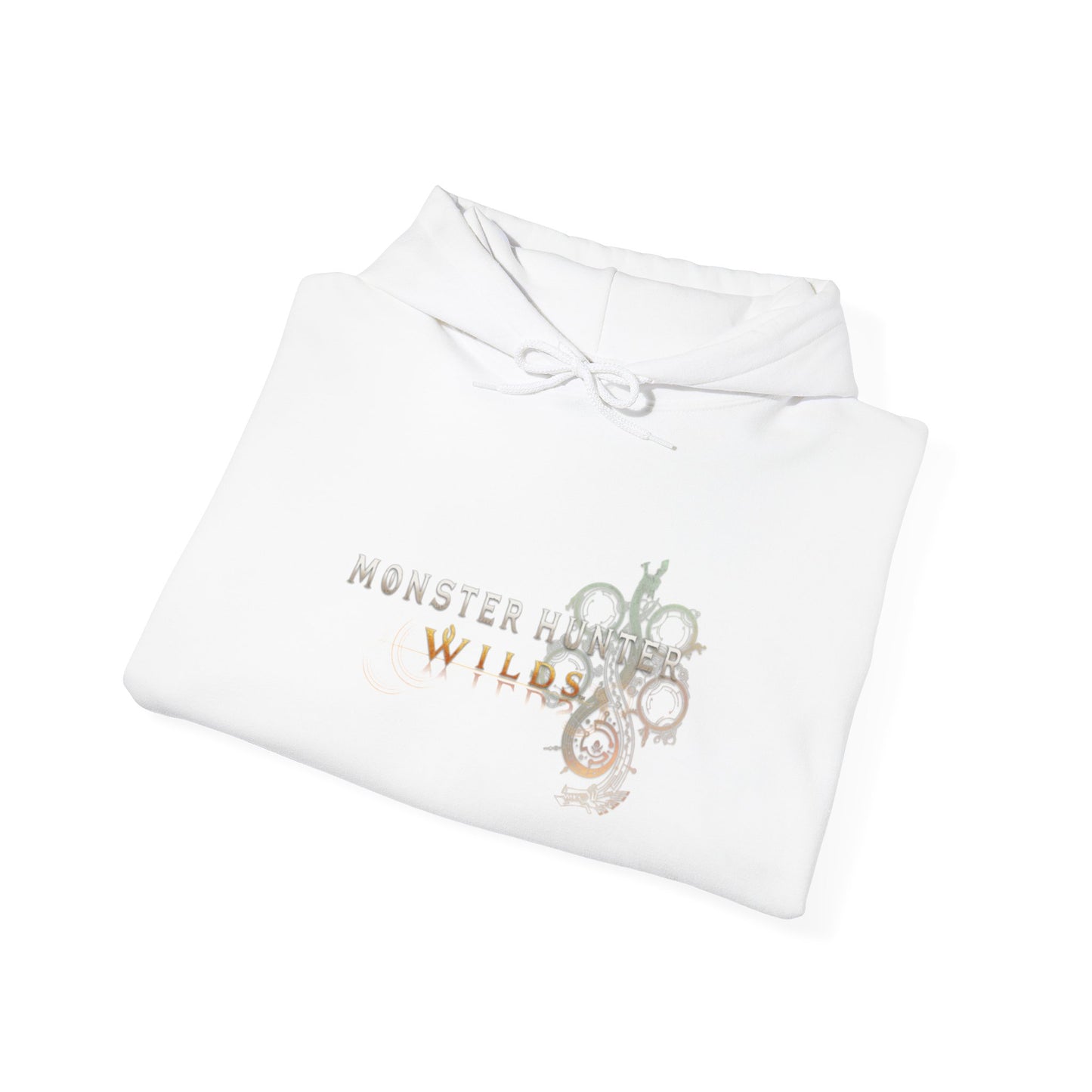 White Monster Hunter Wilds Hoodie