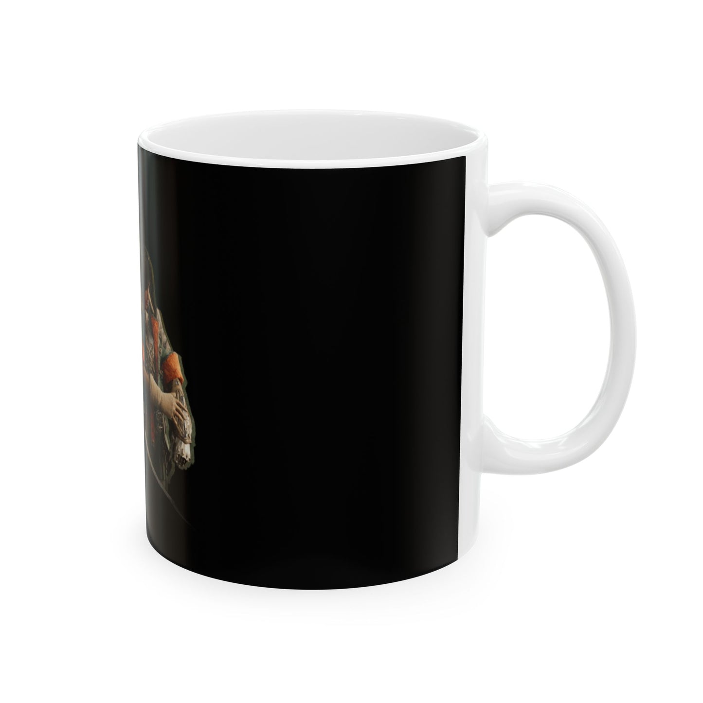 Black Monster Hunter Wilds Mug – Rathalos & Hunter