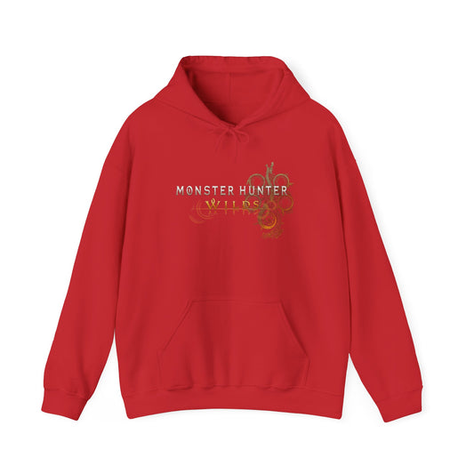 Red Monster Hunter Wilds Hoodie