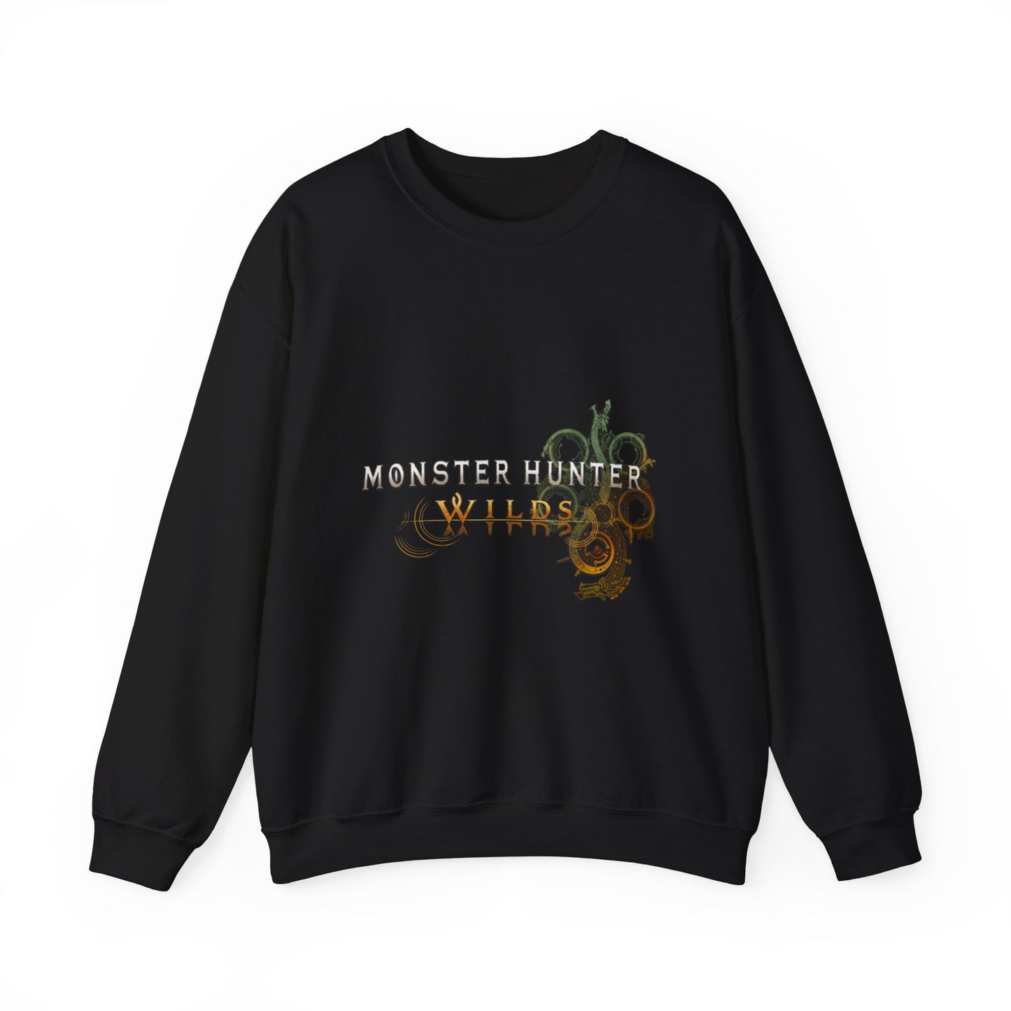 Black Monster Hunter Wilds Sweatshirt