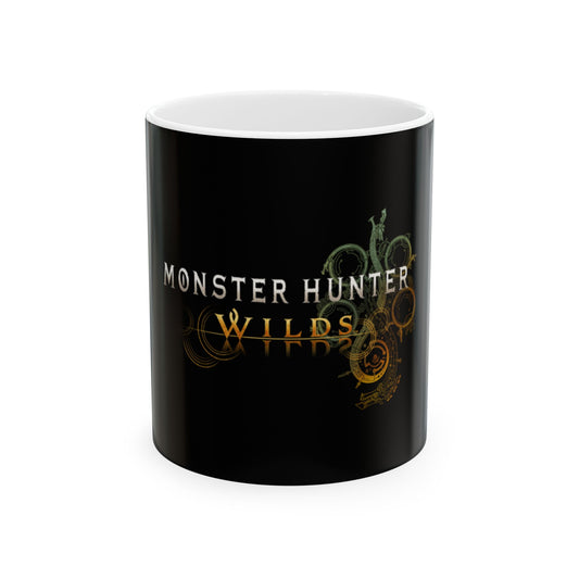 Black Monster Hunter Wilds Mug