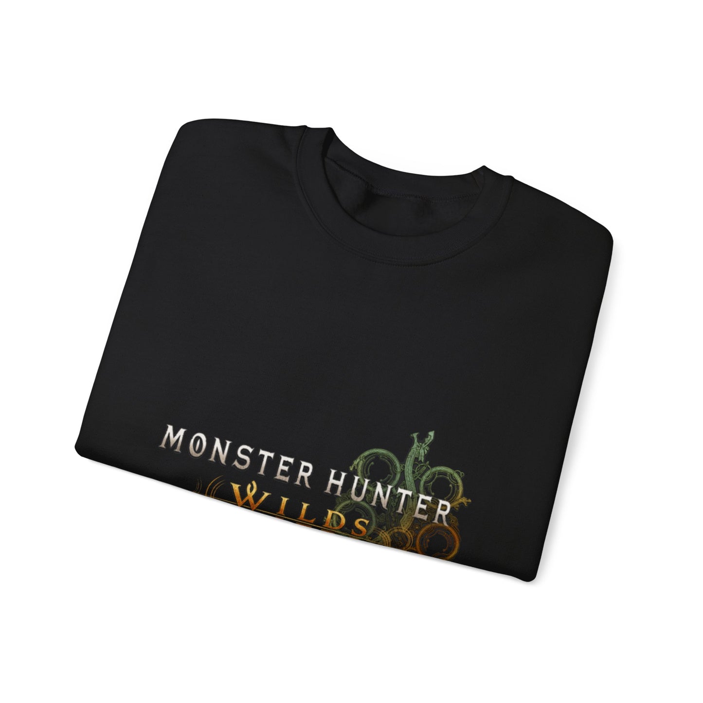 Black Monster Hunter Wilds Sweatshirt