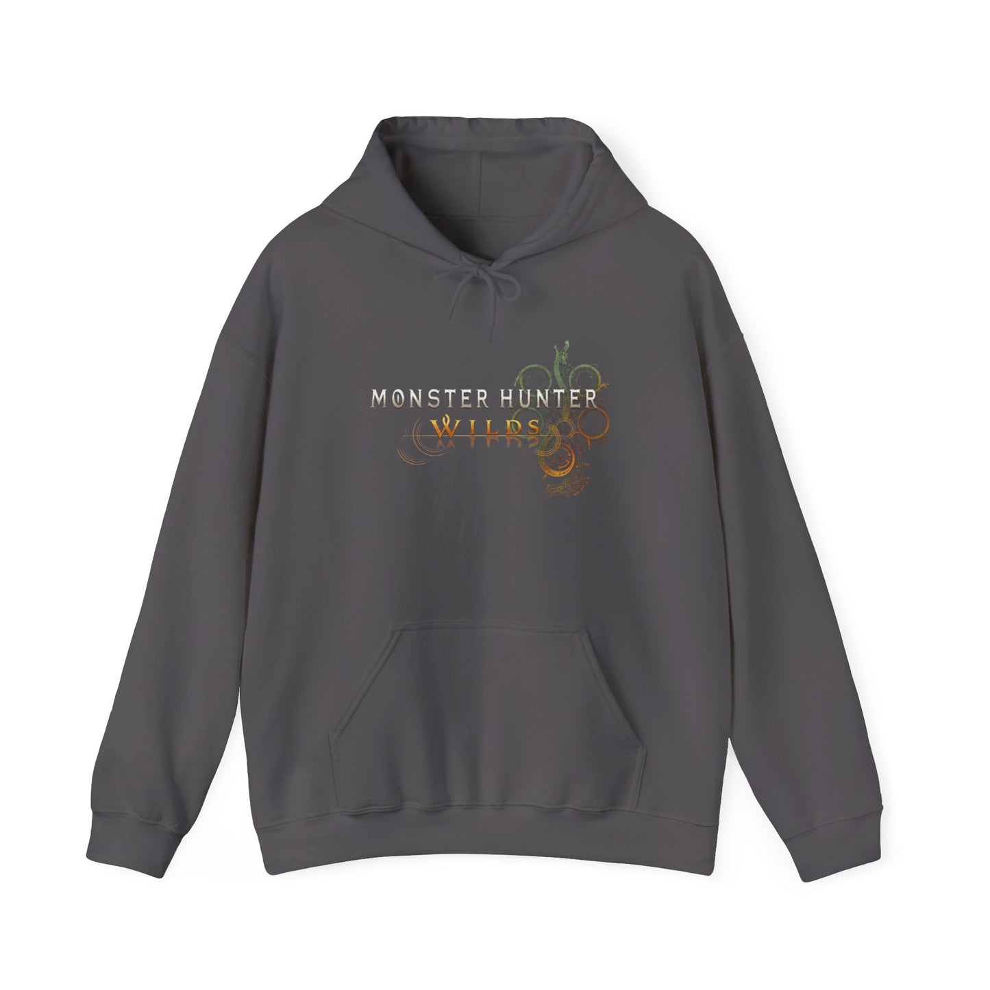 Dark Grey Monster Hunter Wilds Hoodie