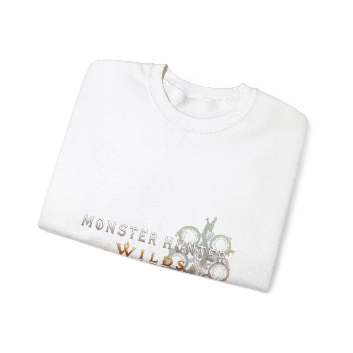 White Monster Hunter Wilds Sweatshirt