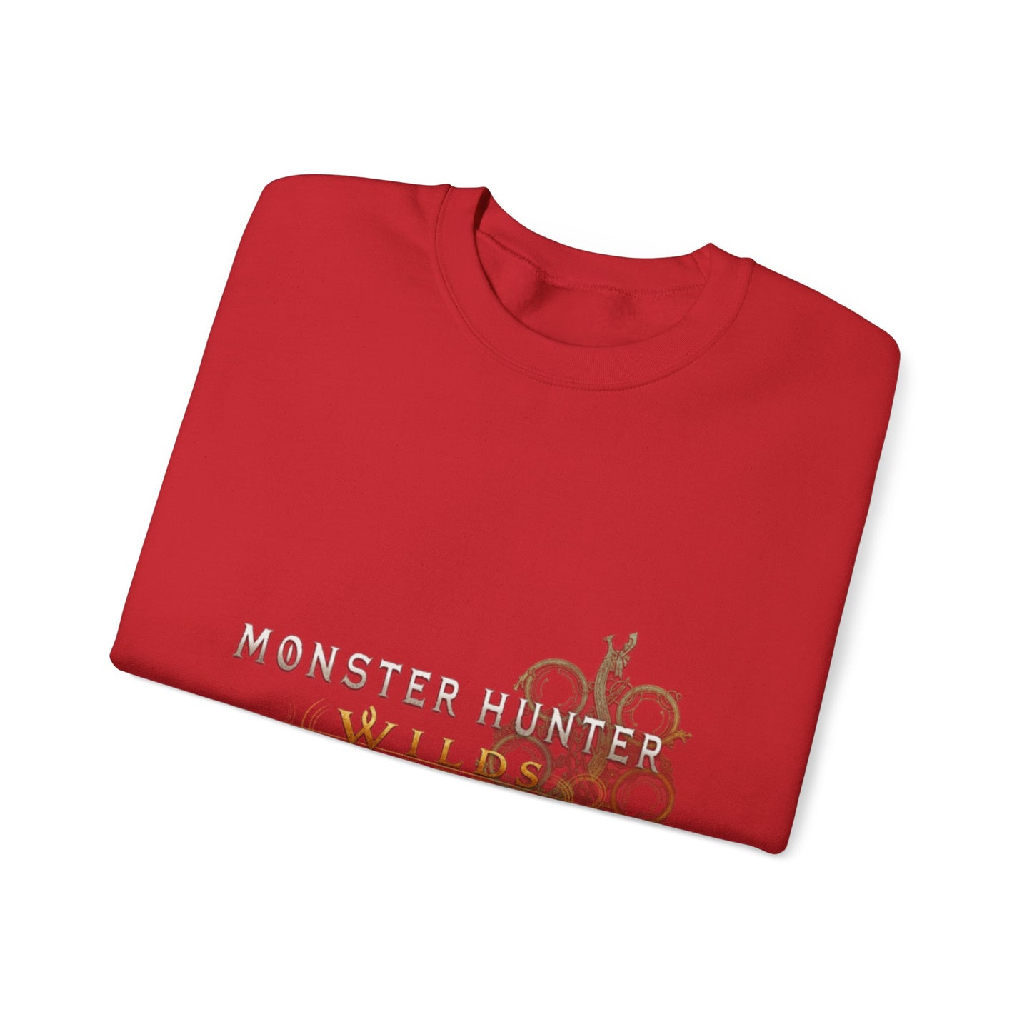 Red Monster Hunter Wilds Sweatshirt