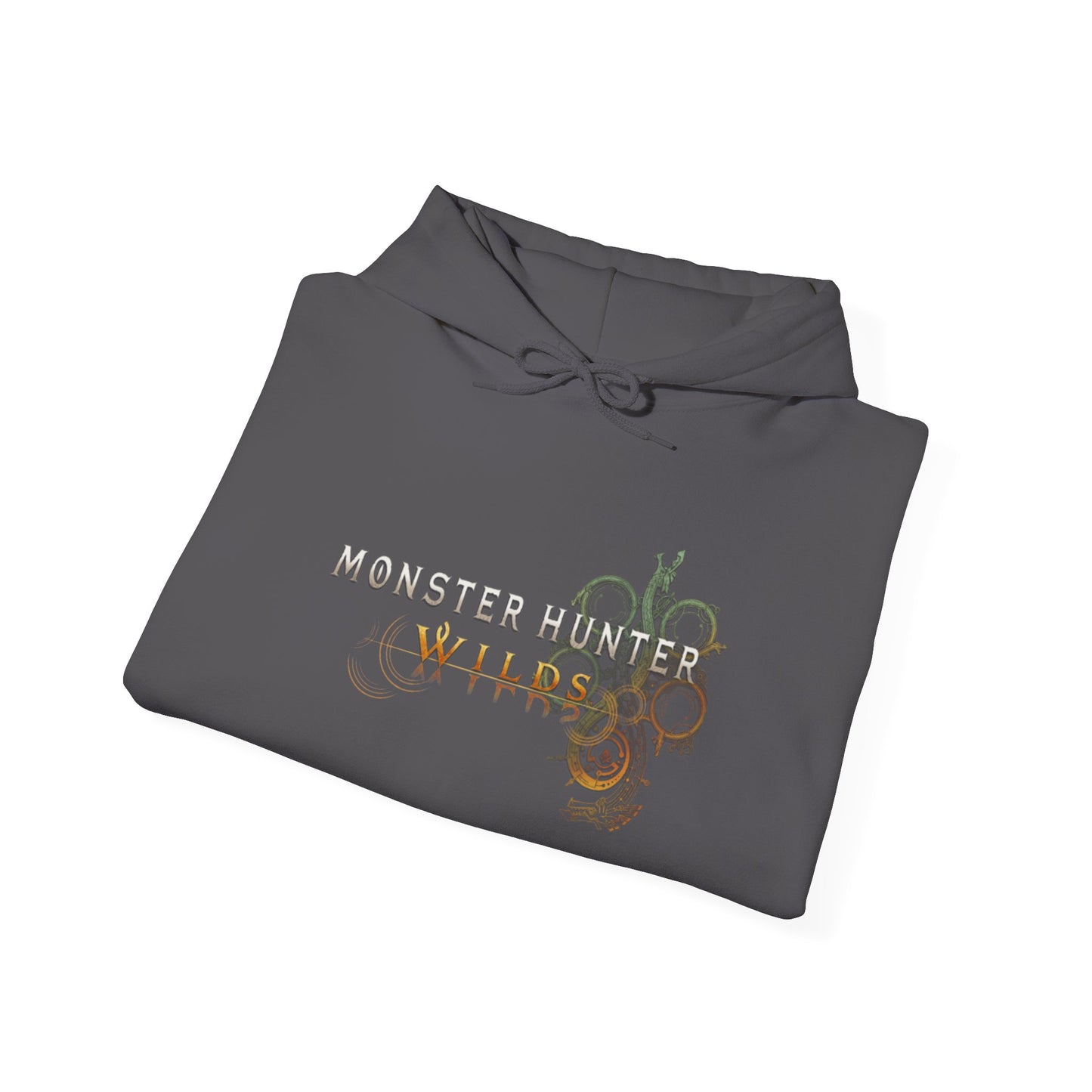 Dark Grey Monster Hunter Wilds Hoodie