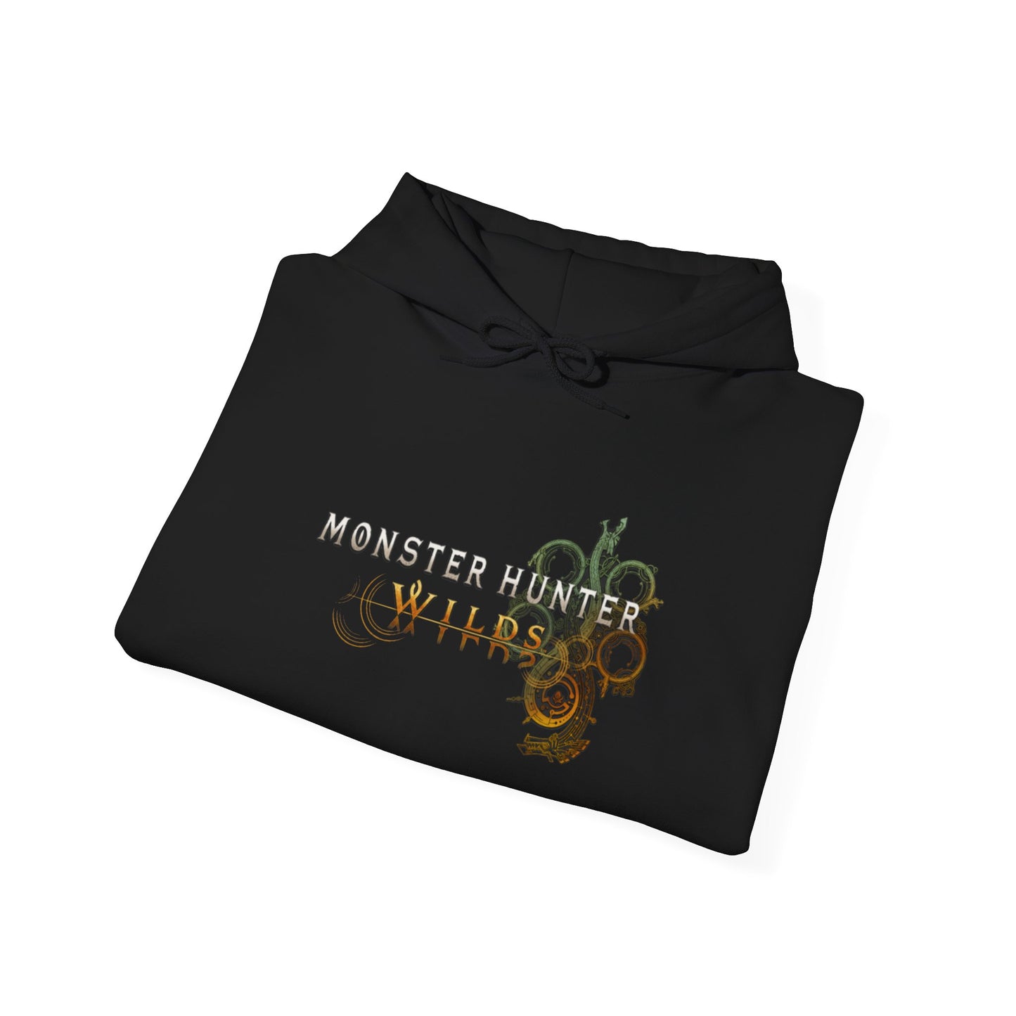 Black Monster Hunter Wilds Hoodie