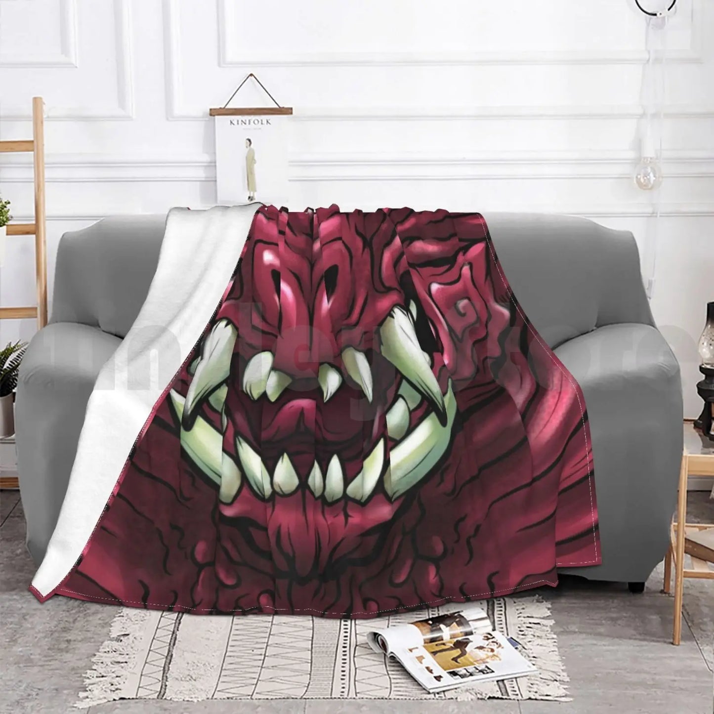 Monster Hunter World Odogaron Blanket – Fierce Comfort