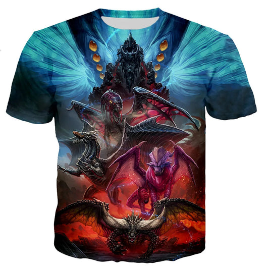 Monster Hunter Ultimate Beasts T-Shirt – Epic Dragon Battle Edition