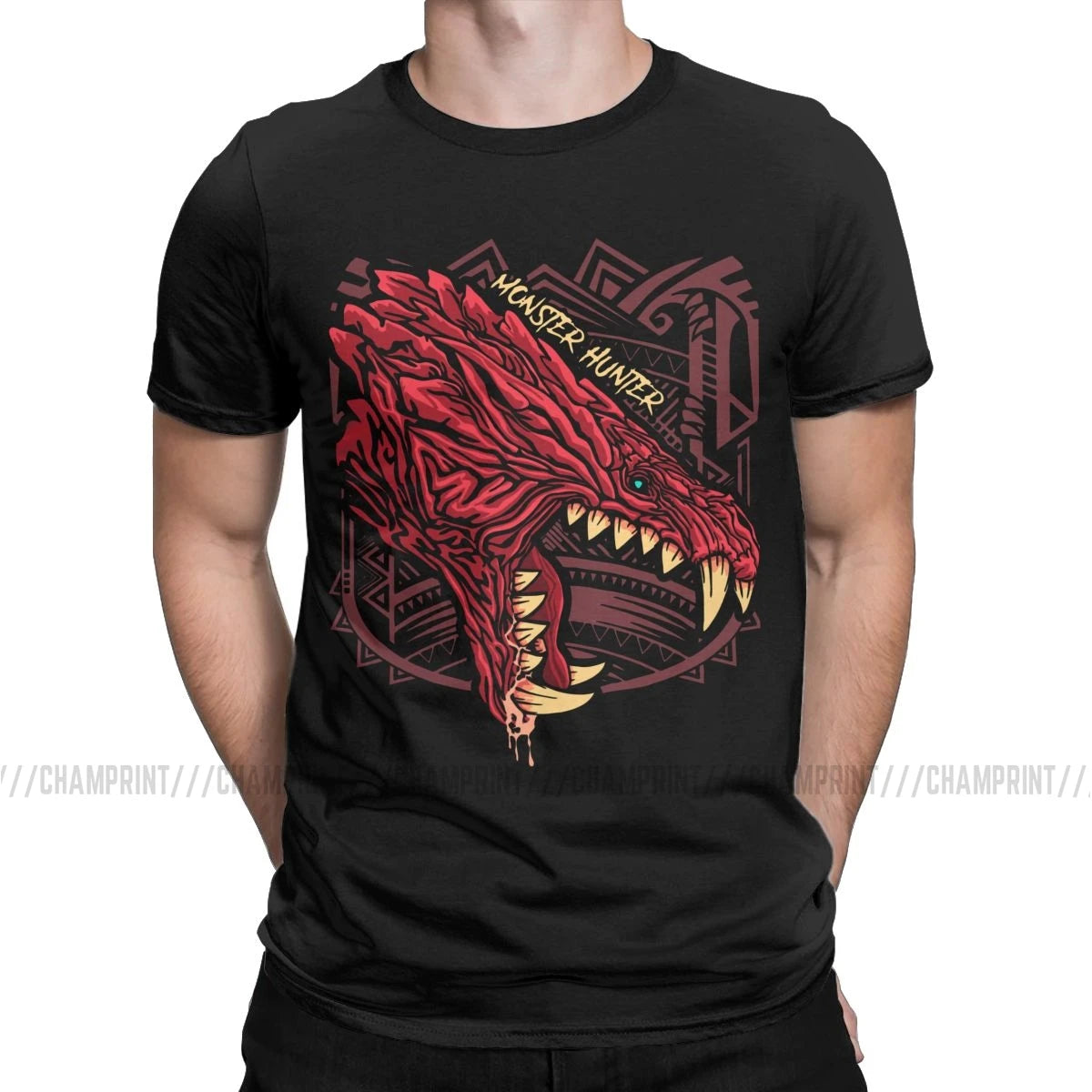 Monster Hunter World Odogaron T-Shirt – Black