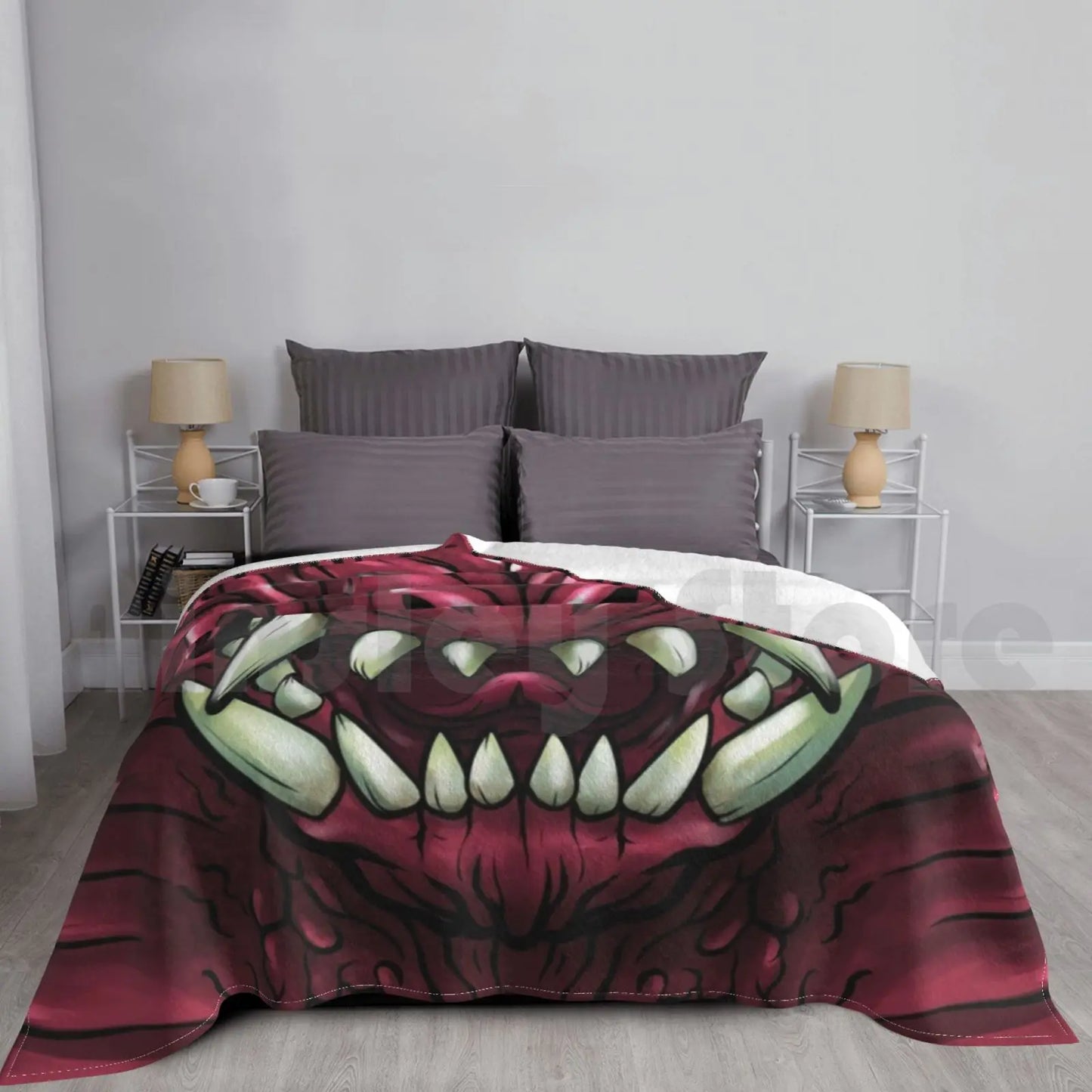 Monster Hunter World Odogaron Blanket – Fierce Comfort