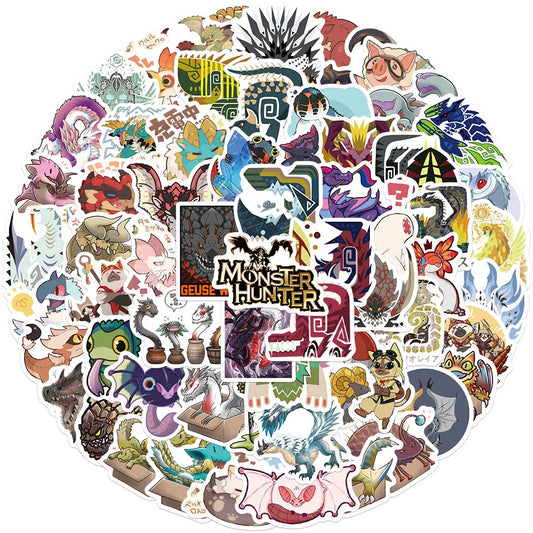 Monster Hunter World Sticker Pack (64 Pieces)