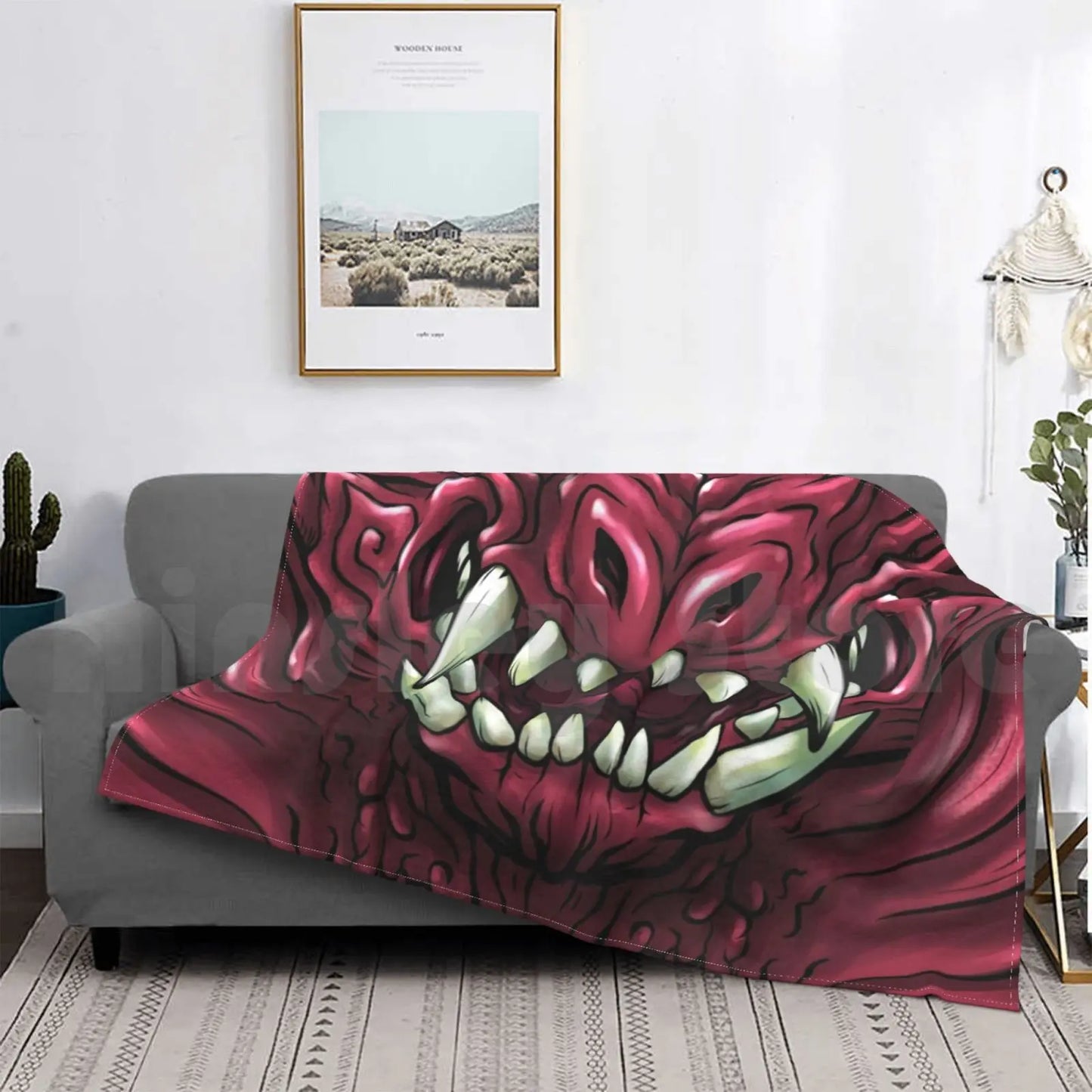 Monster Hunter World Odogaron Blanket – Fierce Comfort