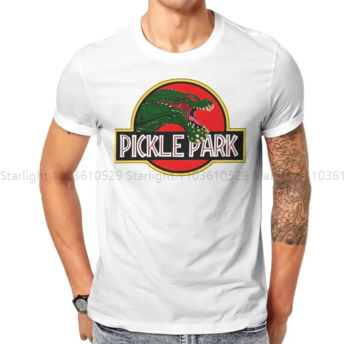 Monster Hunter World Pickle Park T-Shirt – White