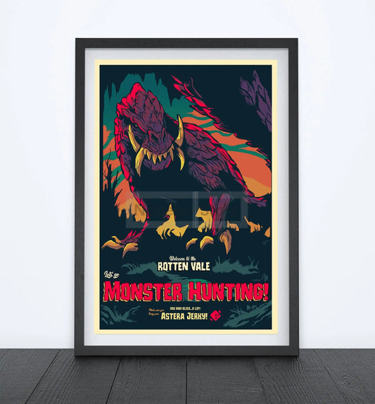 Monster Hunter: Wilds Rotten Vale Poster