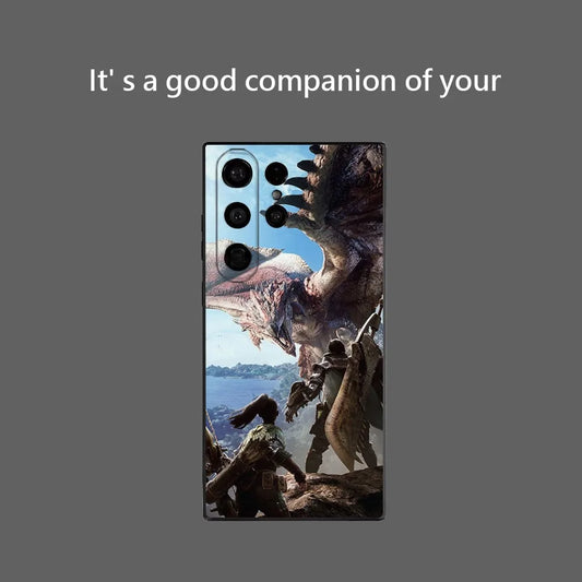 Monster Hunter Wilds Rathalos Samsung Phone Case