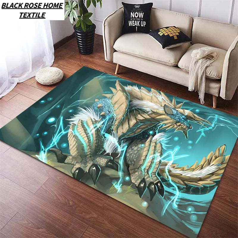 Monster Hunter Zinogre Floor Mat