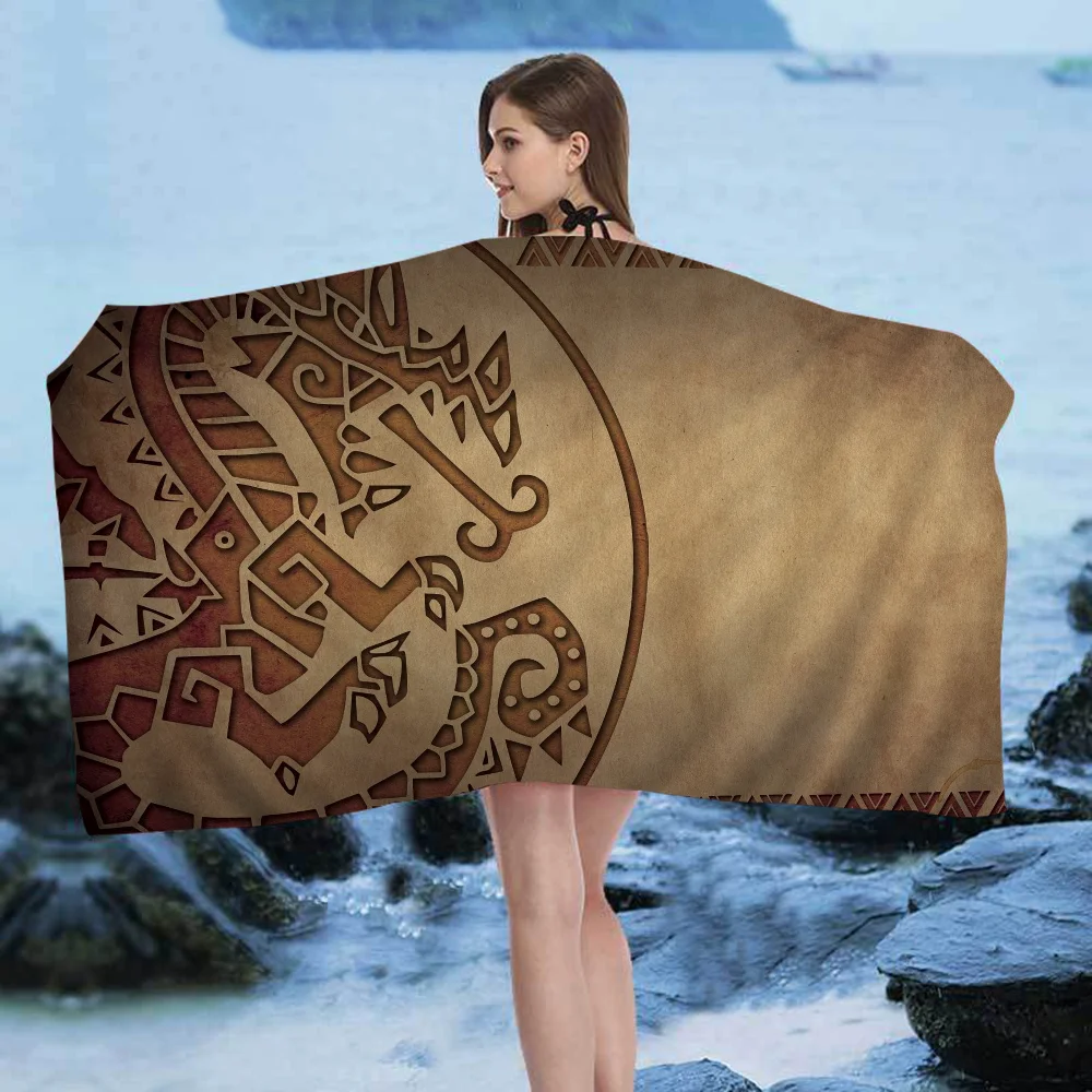 Monster Hunter Tribal Beach Towel