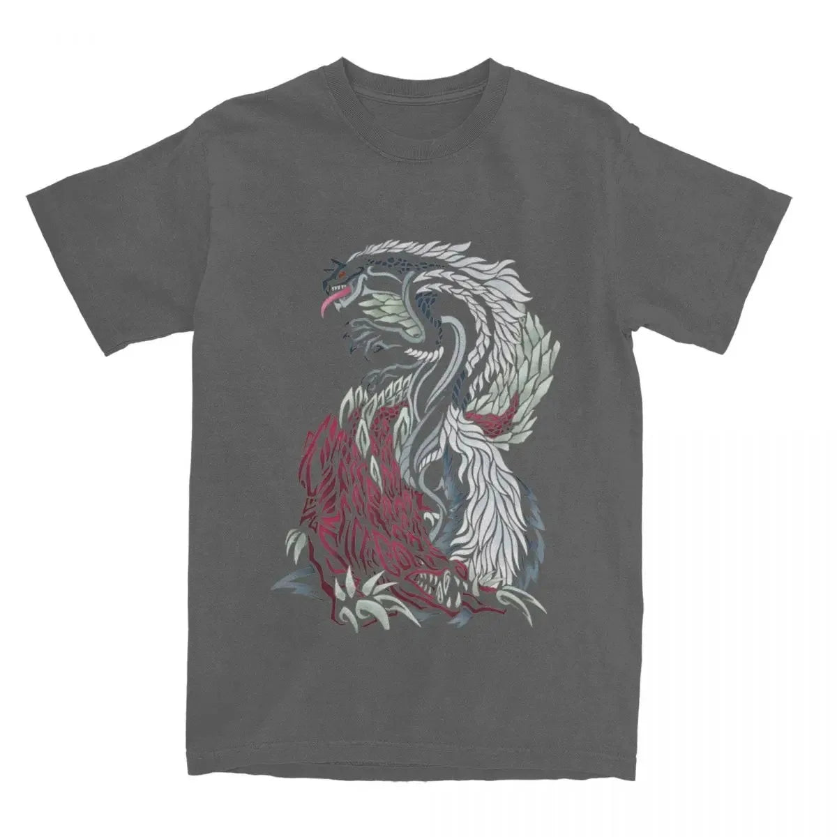 Monster Hunter World Tobi-Kadachi & Odogaron T-Shirt – Dark Grey