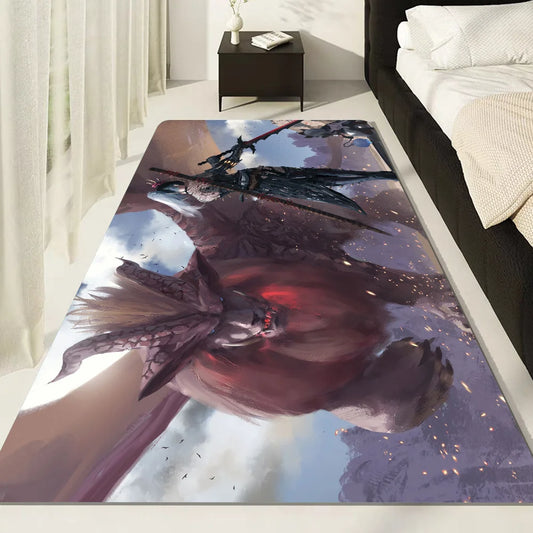 Monster Hunter World Rug – Magnamalo Fierce Encounter