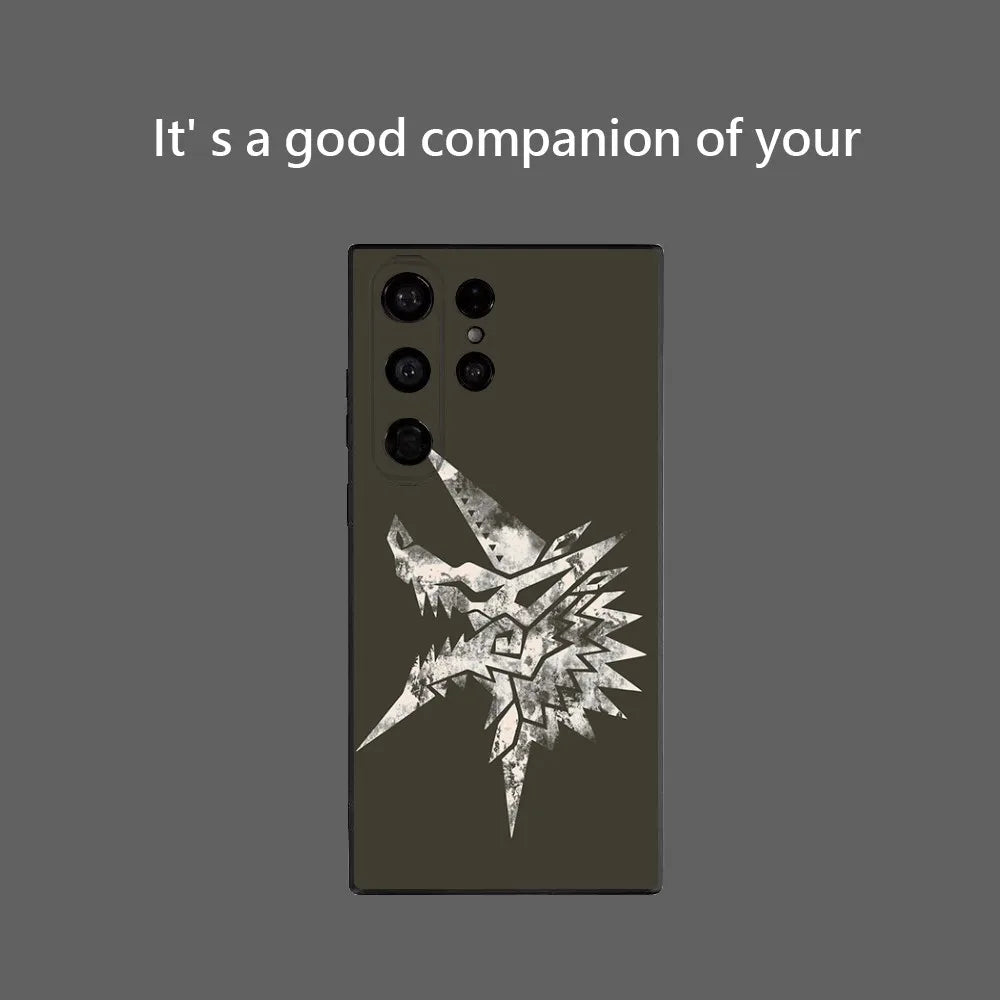 Monster Hunter Wilds Nergigante Samsung Phone Case