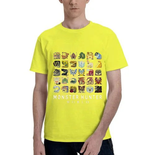 Monster Hunter World Yellow T-shirt