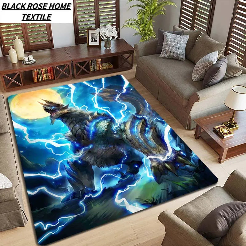 Monster Hunter Zinogre Floor Mat