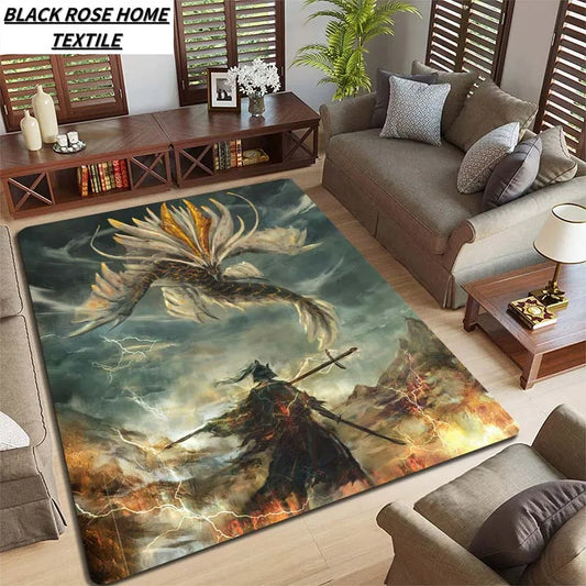 Monster Hunter Kirin Floor Mat