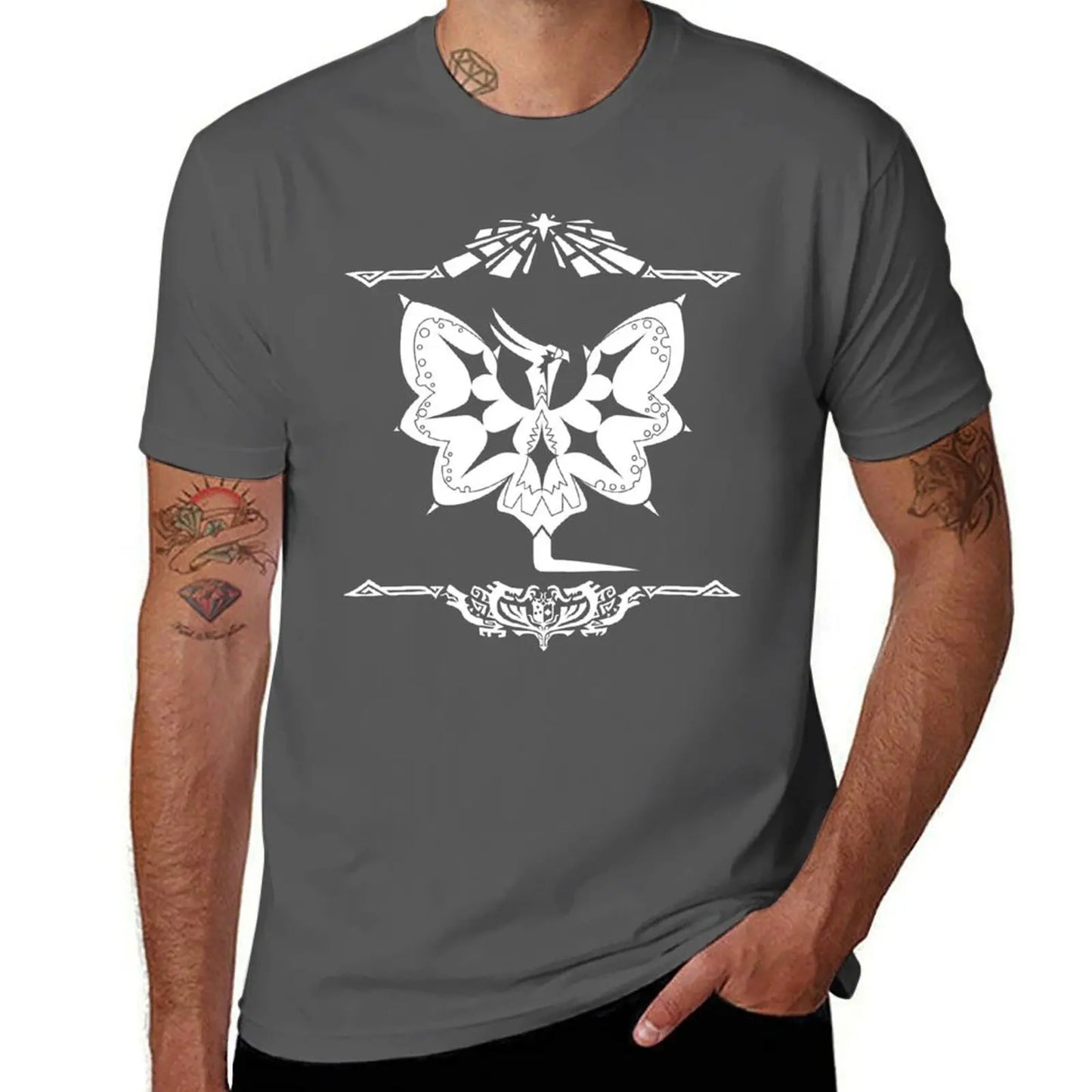 Dark Gray Legiana Monster Hunter World T-Shirt