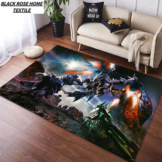 Monster Hunter Battle Floor Mat