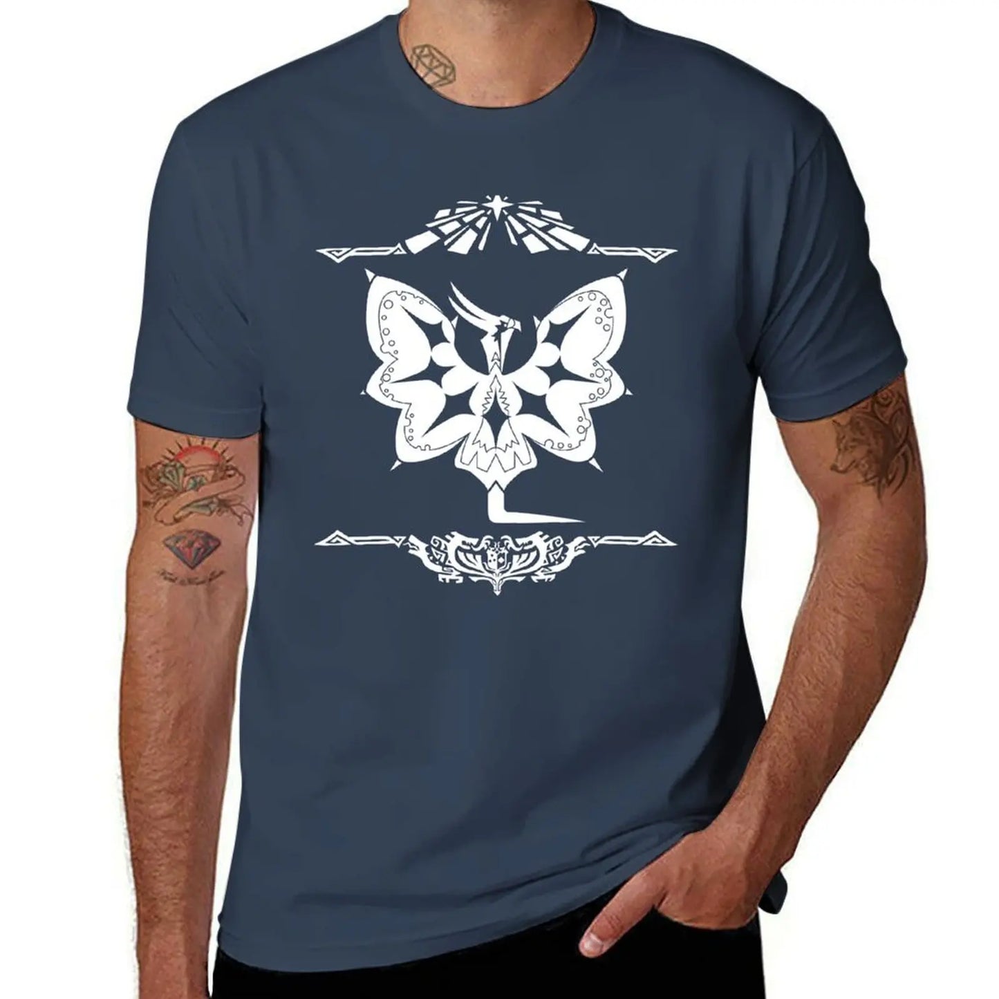 Navy Blue Legiana Monster Hunter World T-Shirt