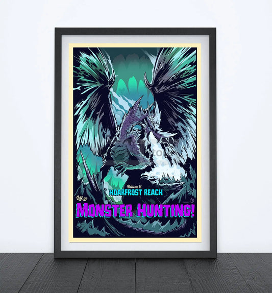 Monster Hunter: Wilds Hoarfrost Reach Poster