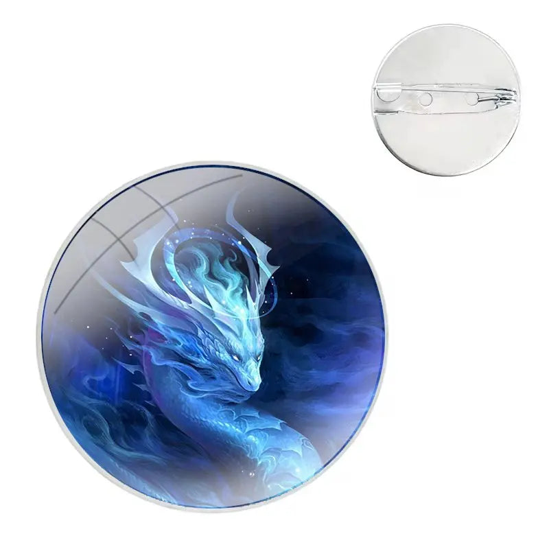 Namielle Pin Badge – The Mysterious Abyssal Elder Dragon