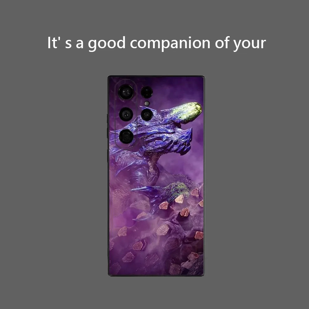 Monster Hunter Wilds Bazelgeuse Vulcan Samsung Phone Case