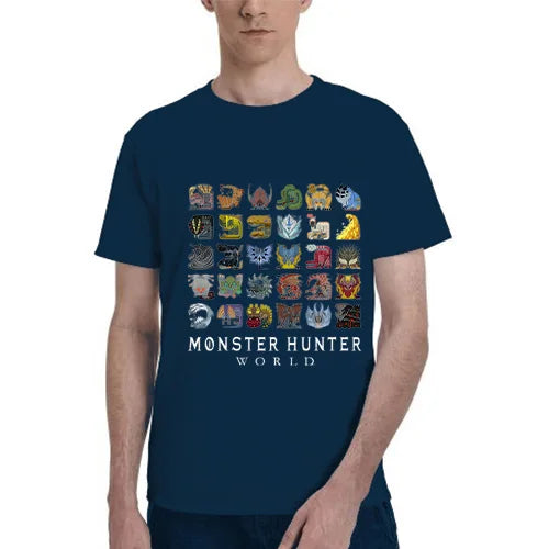 Monster Hunter World Royal Blue T-shirt