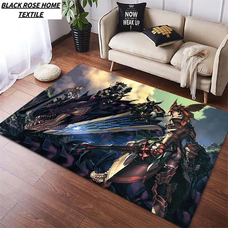 Monster Hunter Battle Floor Mat