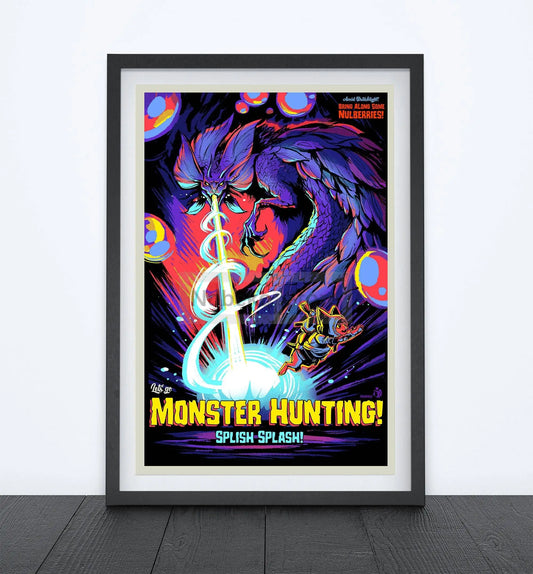 Monster Hunter: Wilds Splish Splash Poster