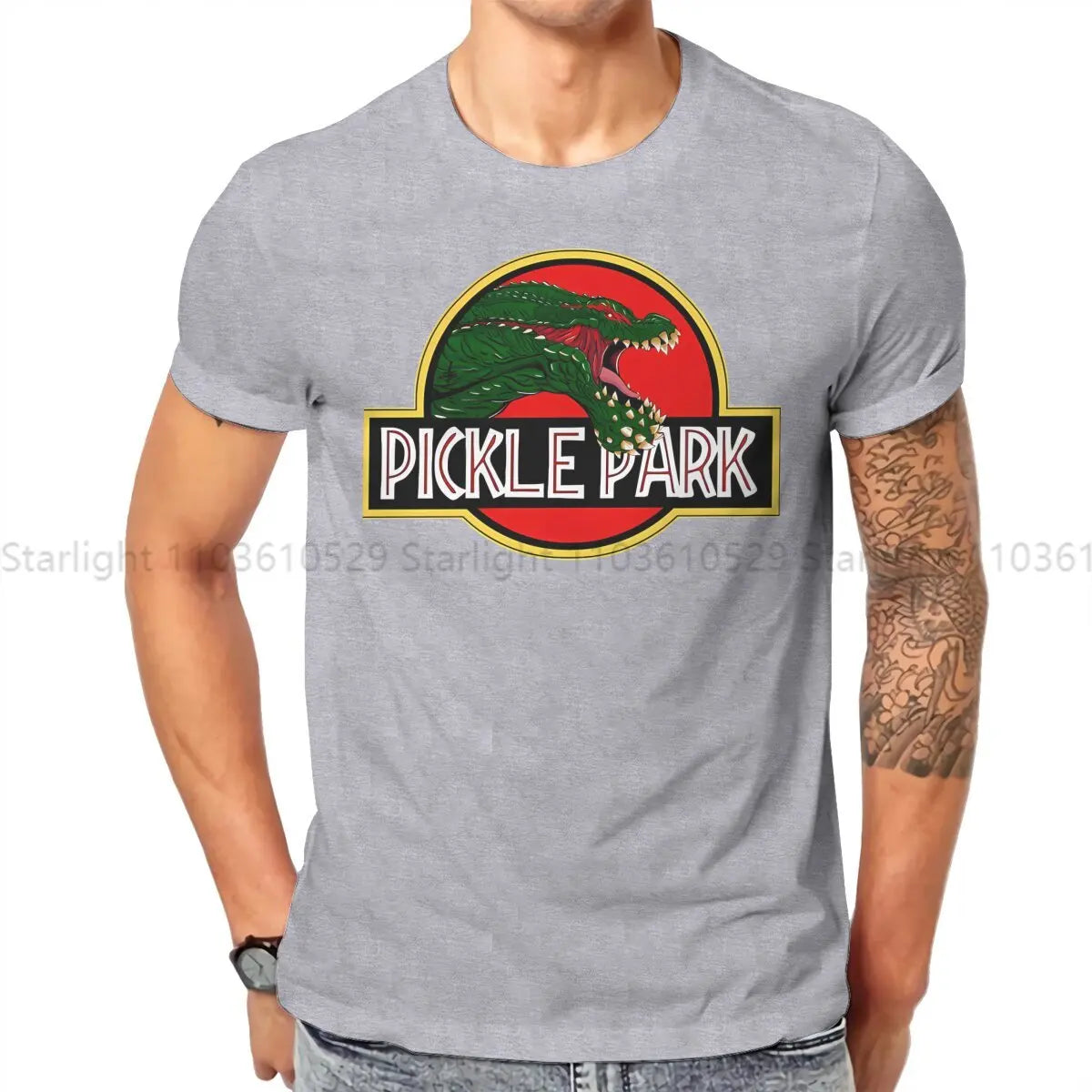 Monster Hunter World Pickle Park T-Shirt – Gray