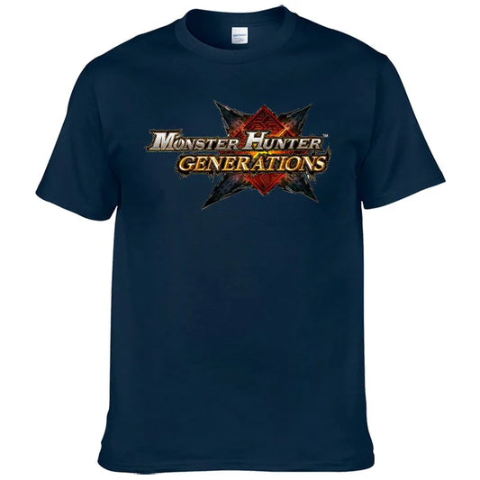 Monster Hunter Generations T-Shirt – Navy Blue