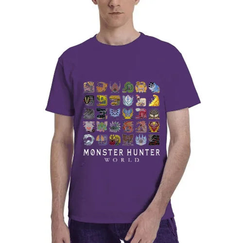 Monster Hunter World Purple T-shirt