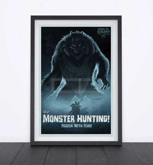 Monster Hunter: Wilds Icebrute Poster