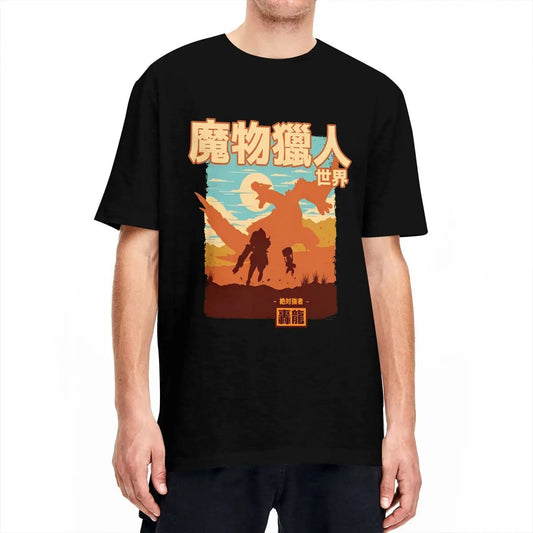 Monster Hunter World Sunset Battle T-Shirt