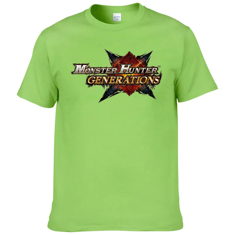 Monster Hunter Generations T-Shirt – Light Green