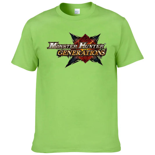 Monster Hunter Generations T-Shirt – Light Green